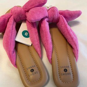 Shade & Shore Pink/Tulip Sandals (Size 8 Women's)